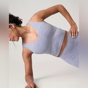 NWT Athleta Transcend V-Neck Crop Bra D-DD